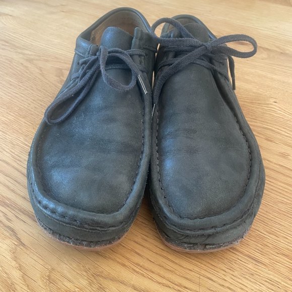Clarks Wallabee Run shoes in Black, 9.5M - Picture 2 of 3